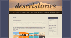 Desktop Screenshot of desertstories.org